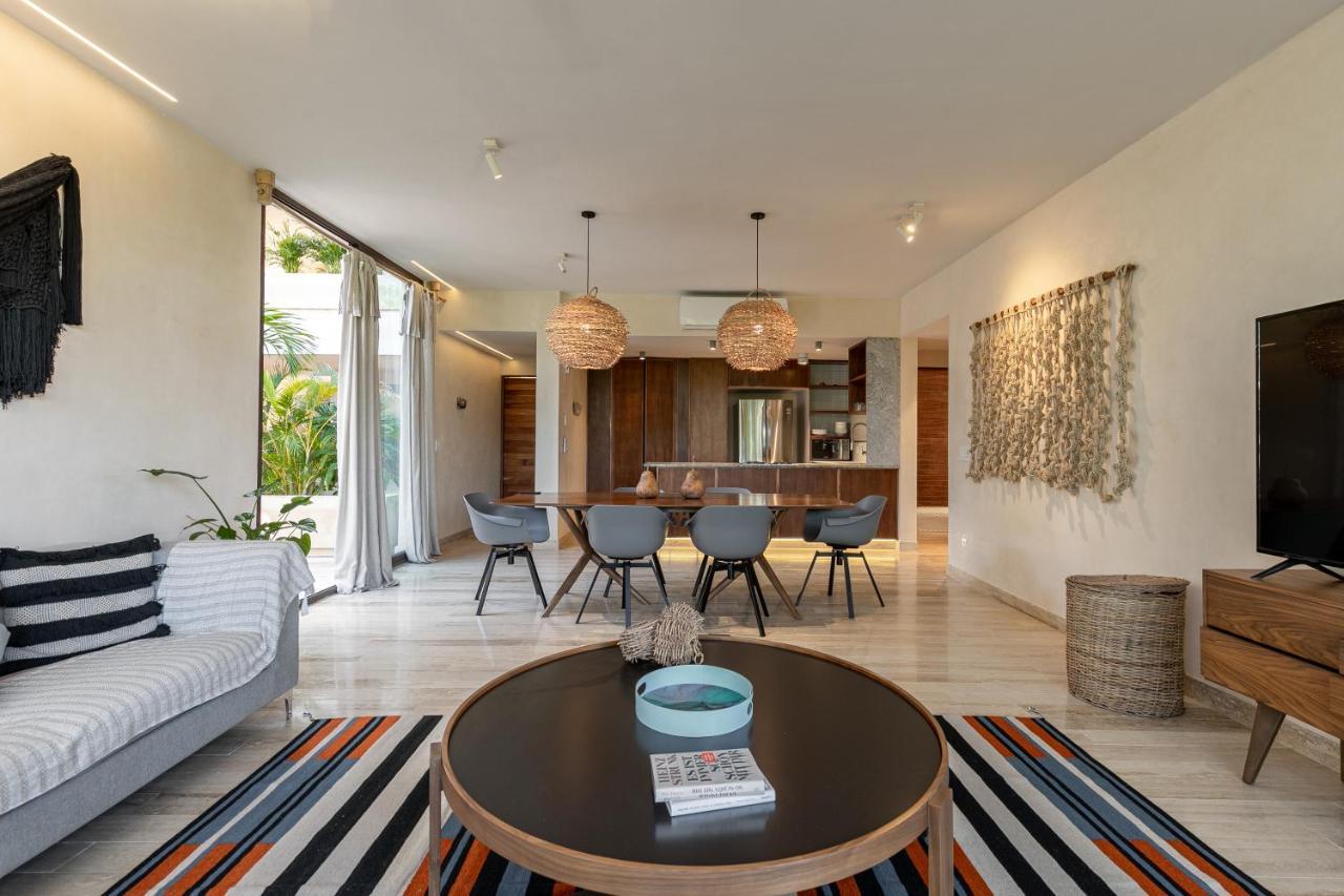 308-303 Beautiful Apartments With 3 Bedrooms Tulum Exteriör bild