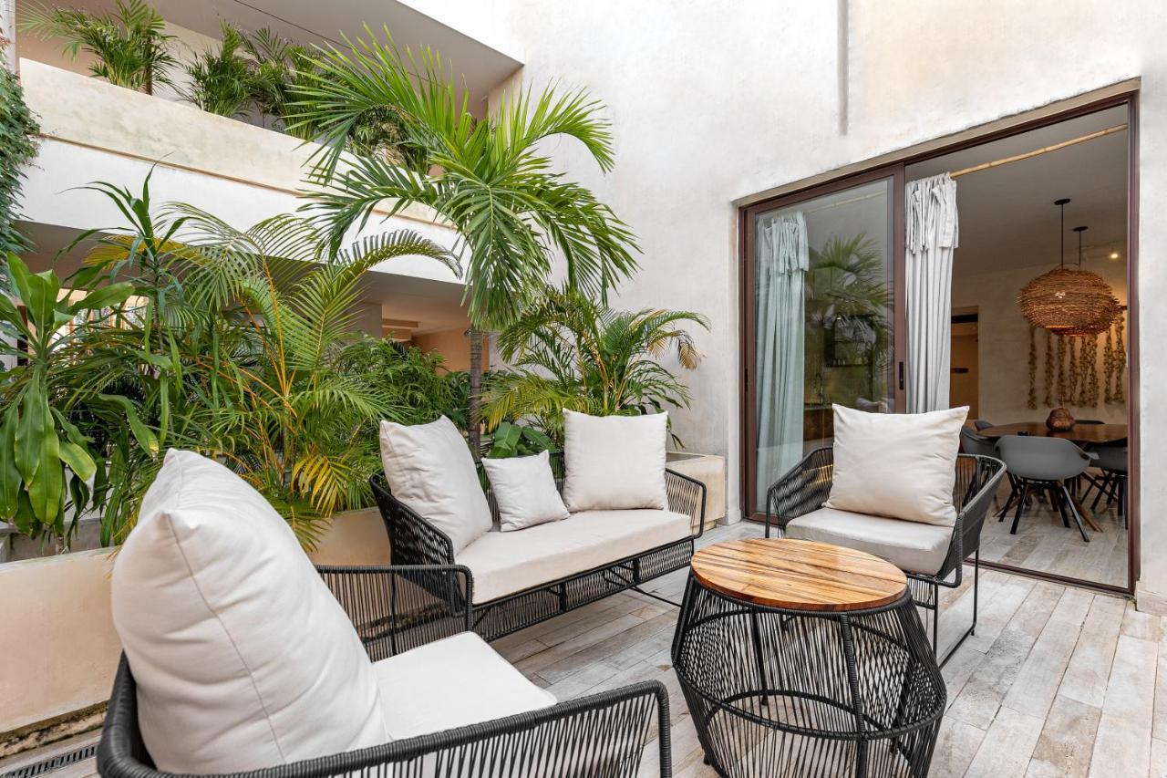 308-303 Beautiful Apartments With 3 Bedrooms Tulum Exteriör bild