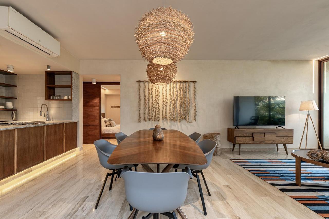 308-303 Beautiful Apartments With 3 Bedrooms Tulum Exteriör bild